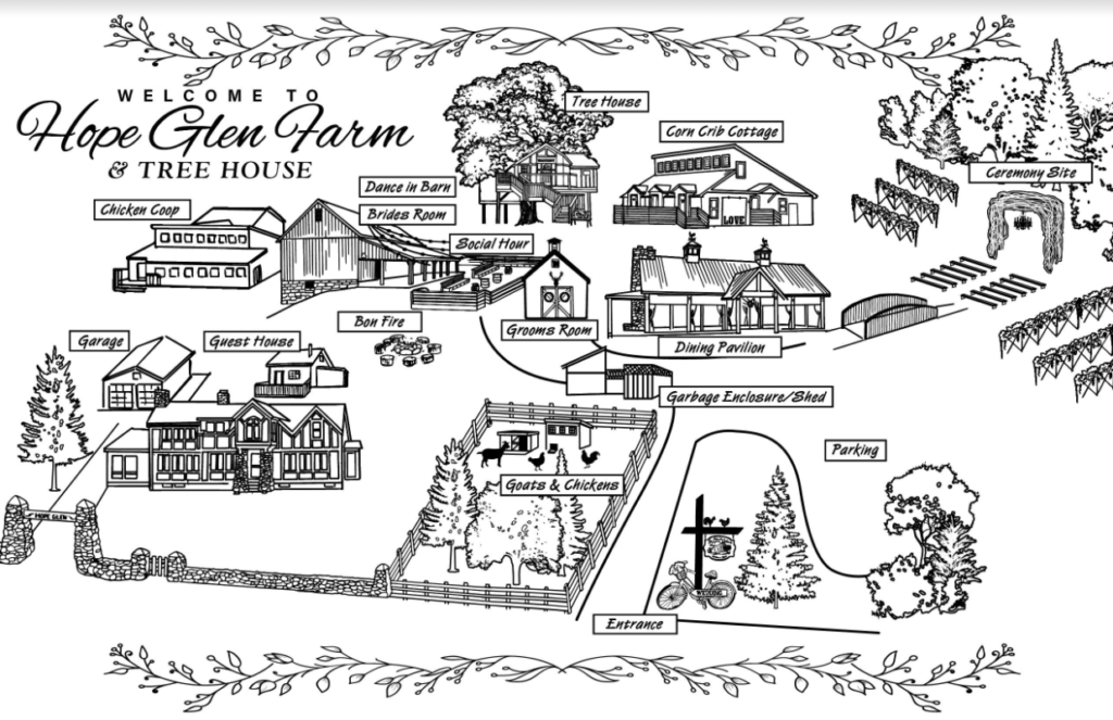 map of hope glen farm