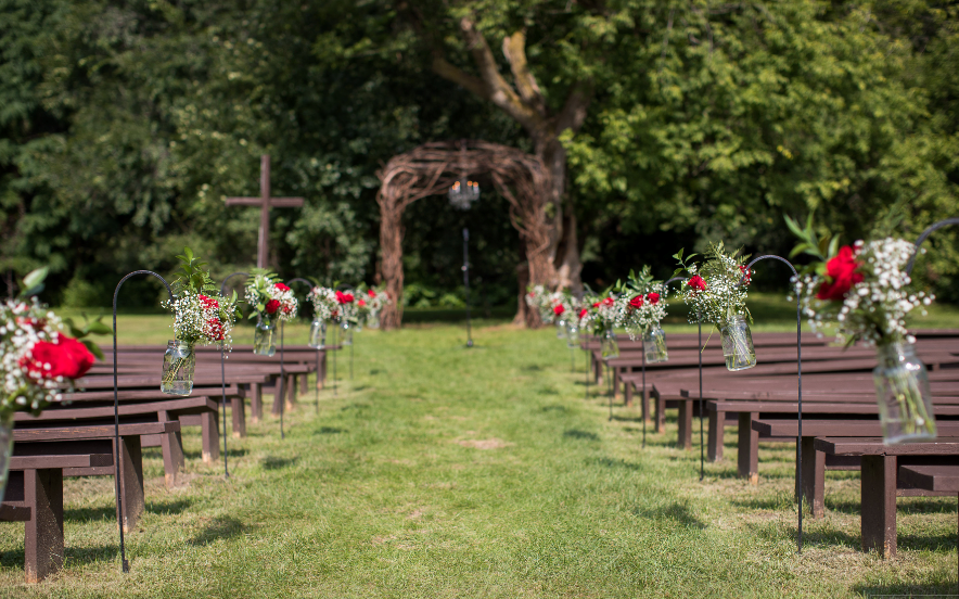 outdoor ceremony